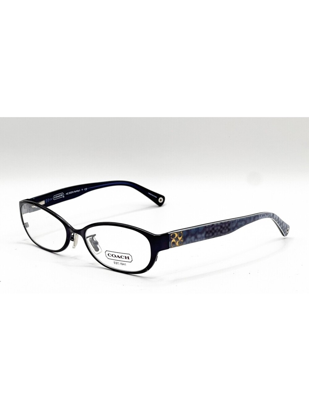 Coach HC 5029 9108 Satin Blue Full Rim Authentic Eyeglass Frames 53-16